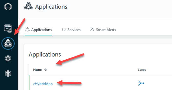 Instana applications