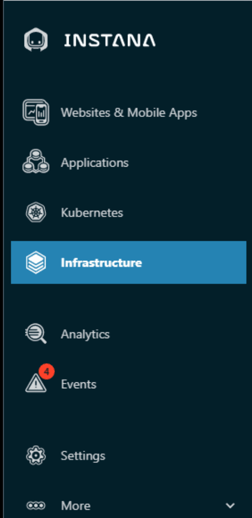 infrastructure menu