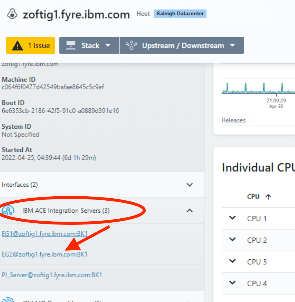 ace interface select
